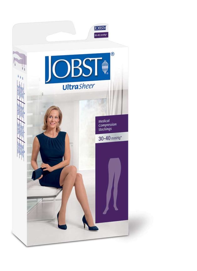 JOBST® Ultrasheer Pantyhose 30-40mmHg firm medical grade compression