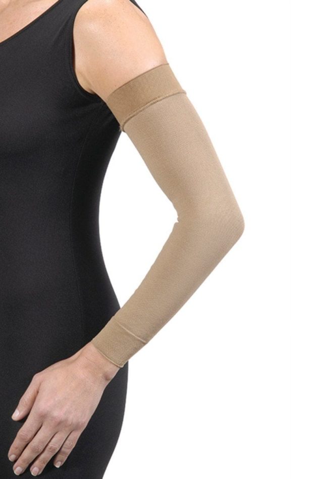 JOBST® Bella Strong sleeves provide firm compression for the treatment of lymphedema