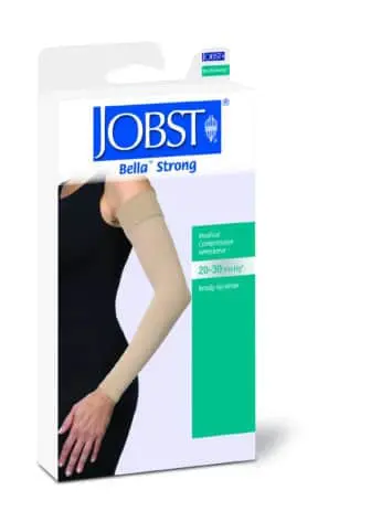 Bella Strong arm sleeves can be worn on either arm for lymphedema