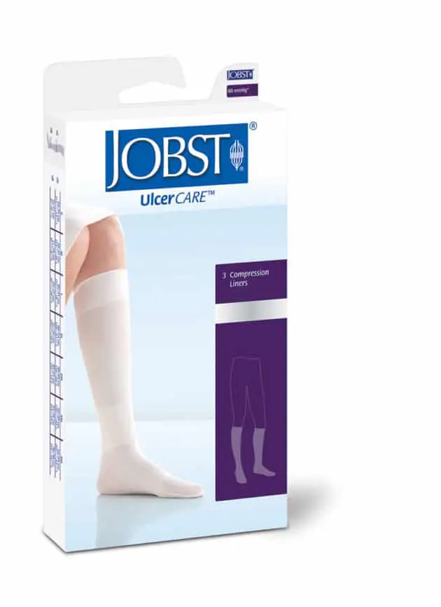 UlcerCare Liners protect the lower legs