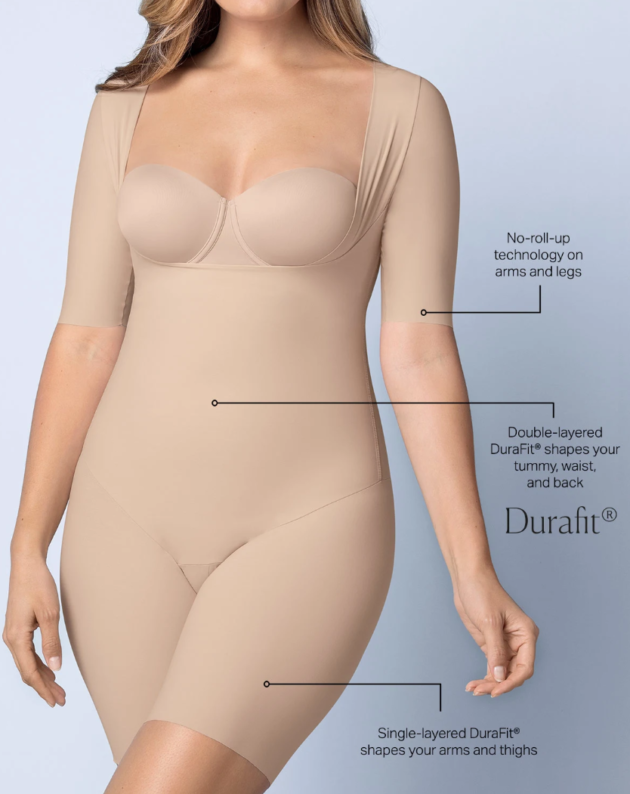 Leonisa Open Bust Body Shaper