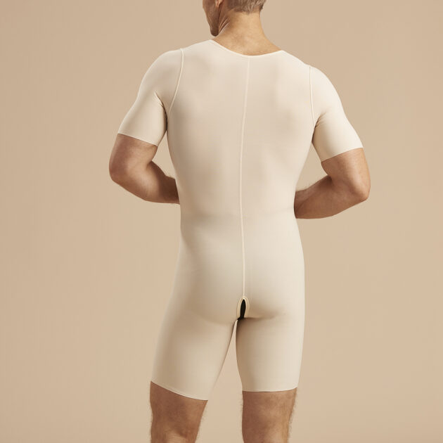 Marena Short Sleeve Male Post Op Bodysuit - Image 2