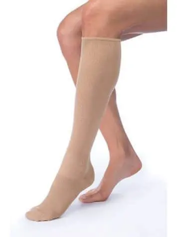 Soft inner sock for wearing under Jobst Farrow Wrap compression socks