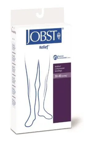 JOBST® Relief in 30-40mmHg provide strong medical grade compression ideal for lymphedema