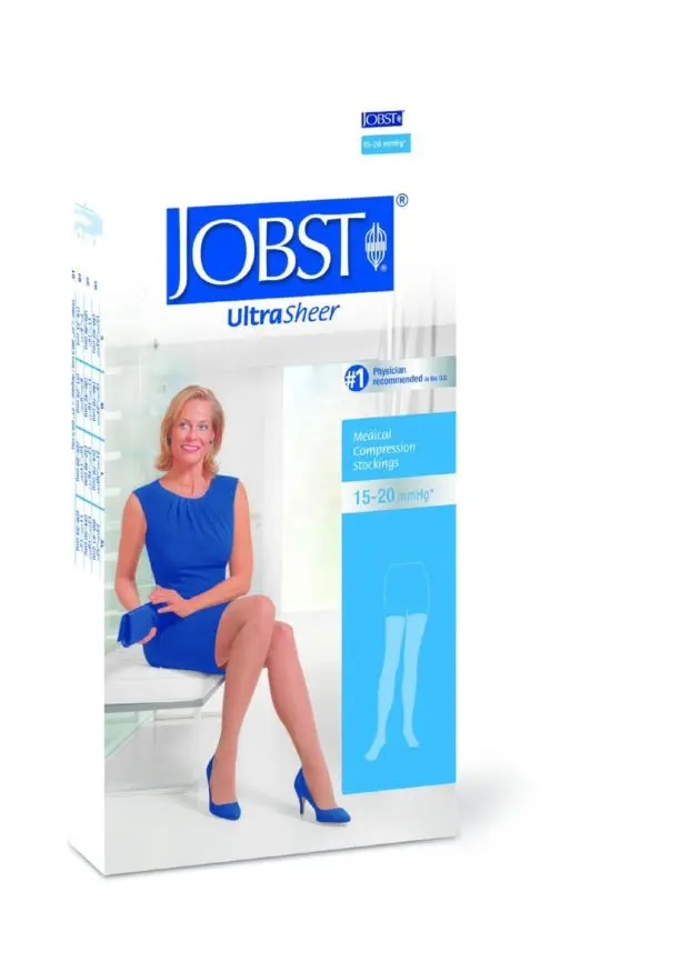 JOBST® Ultrasheer Thigh High for tired, aching legs