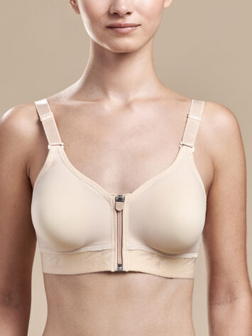 Marena FlexiFit™ High Coverage Zip Front Bra
