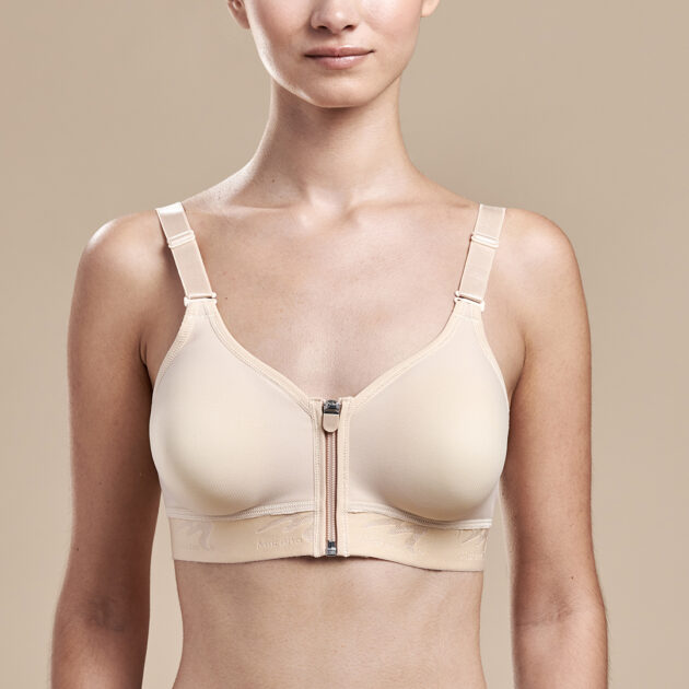 Marena B09Z Zip front bra included in the Breast Procedure Recovery Bundle Marena