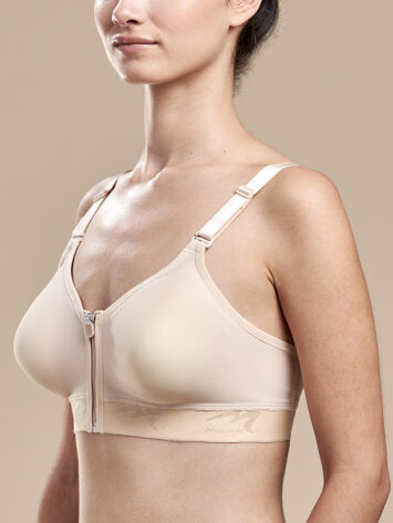 Marena B09Z Zip front bra included in the Breast Procedure Recovery Bundle Marena