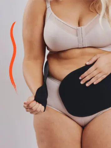 BodyAid Abdominal Binder Medical grade compression binder