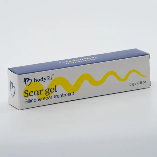 bodySil Silicone Scar gel . Best Silicone Scar Gel Australia. Silicone Scar Gel For Scar Treatment box