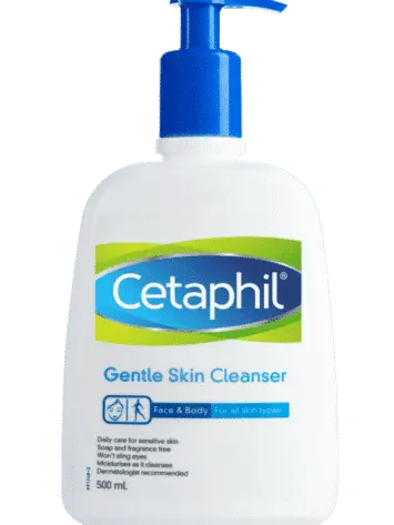 CeCetaphil for gentle cleansing