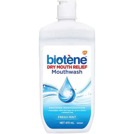 Biotene Mouthwash to keep your mouth fresh after surgery