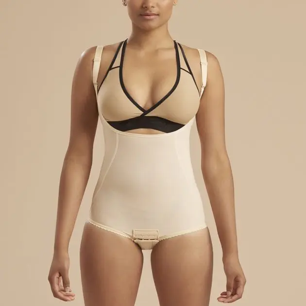 contouring seams to shape the torso