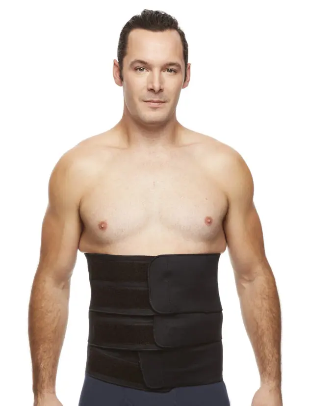 With three adjustable velcro flaps, the Tri Flap Binder provides targeted compression.